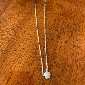NIB silver necklace